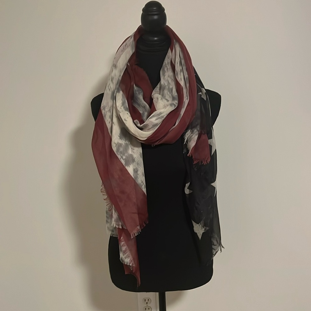 Roffe American Flag Scarf